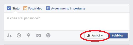 come impostare privacy post facebook 1